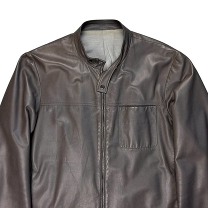 Jil Sander Leather Cafe Jacket - SS03