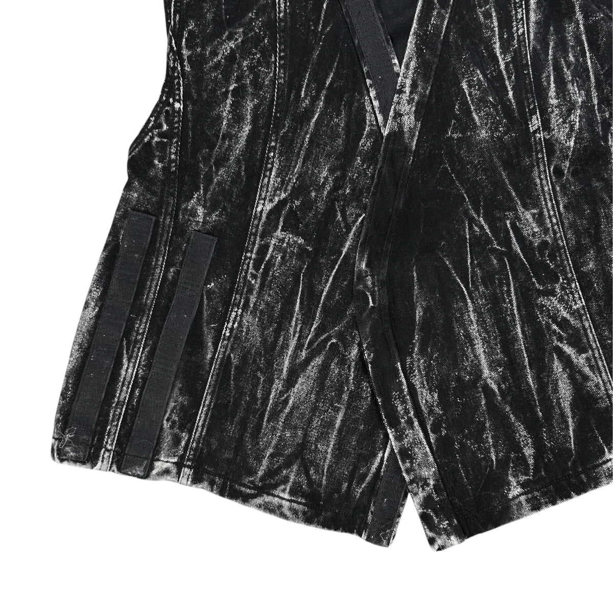 Y/Project Whisker Denim Velcro Vest - AW24
