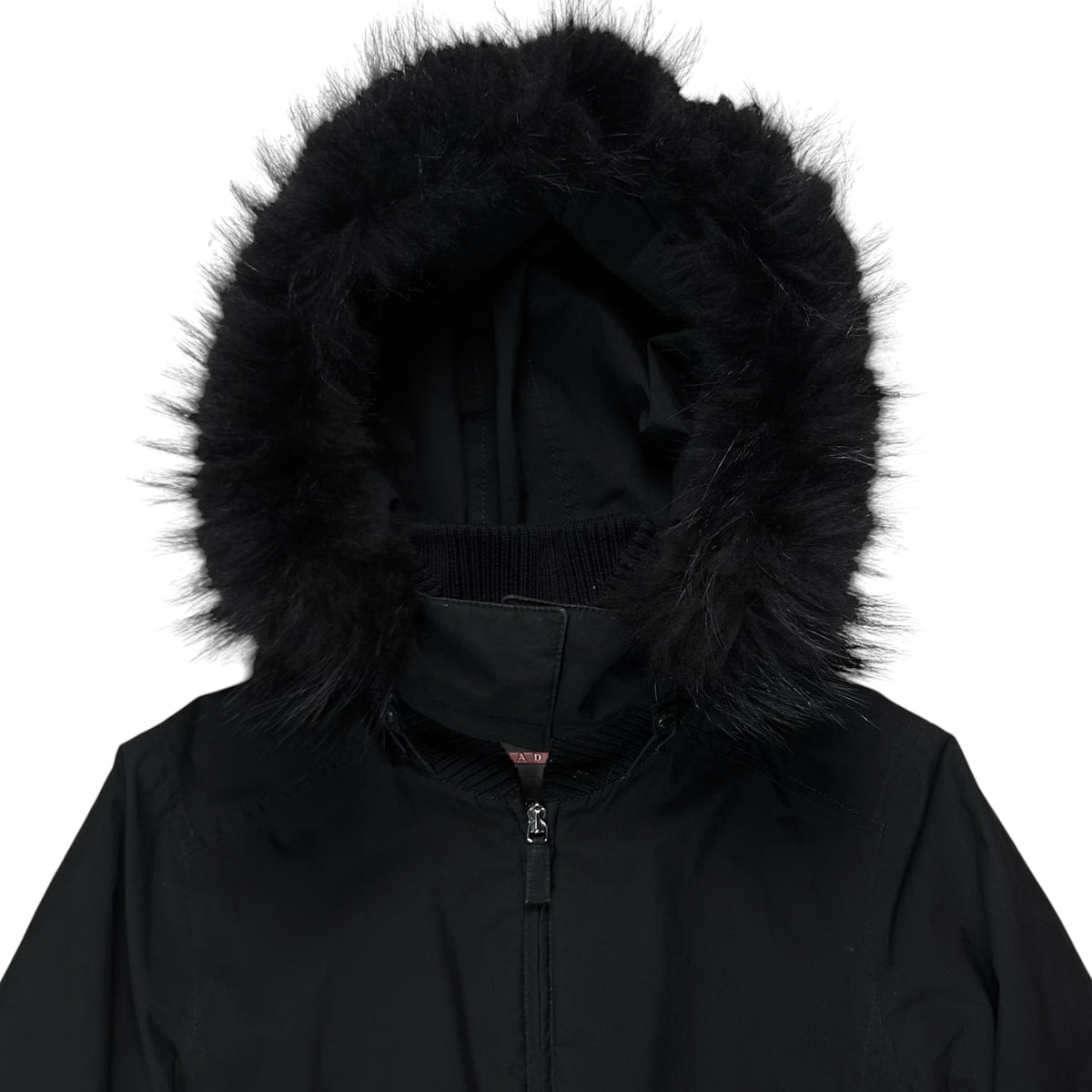 Prada Raccoon Fur Hood Parka - 2000s