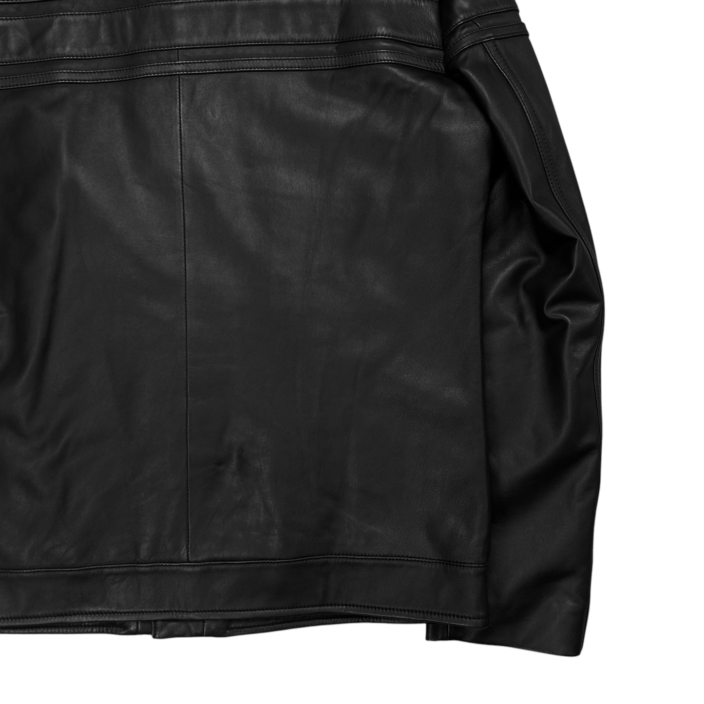 Givenchy Dual Zip Pilot Leather Jacket - AW11