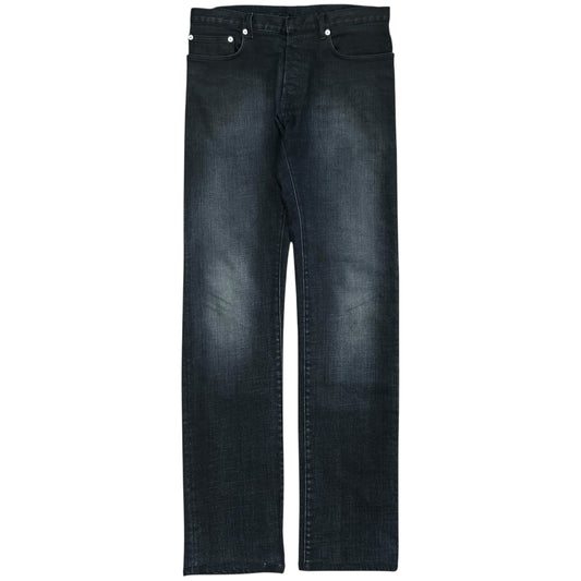 Dior Homme Dark Waxed Indigo Slim Jeans - SS11