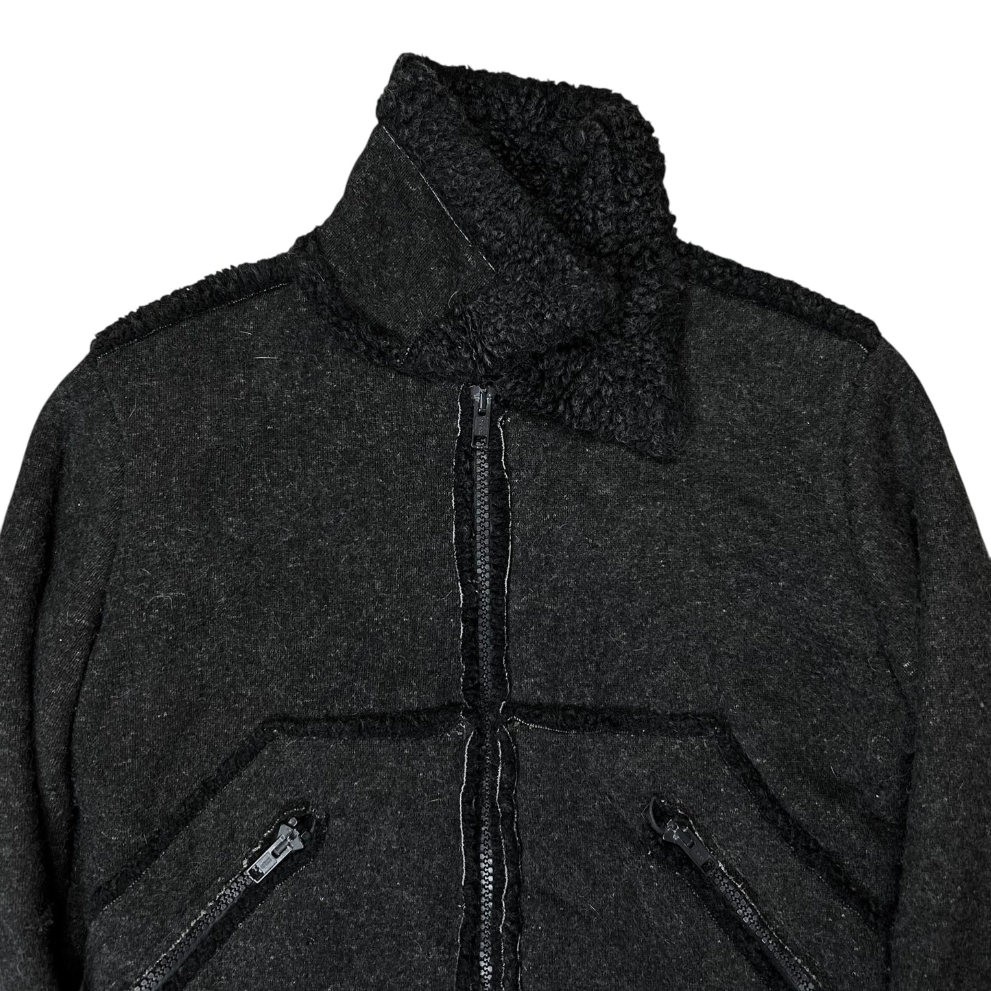 Maison Martin Margiela Sherpa Wool Bomber Jacket - AW08