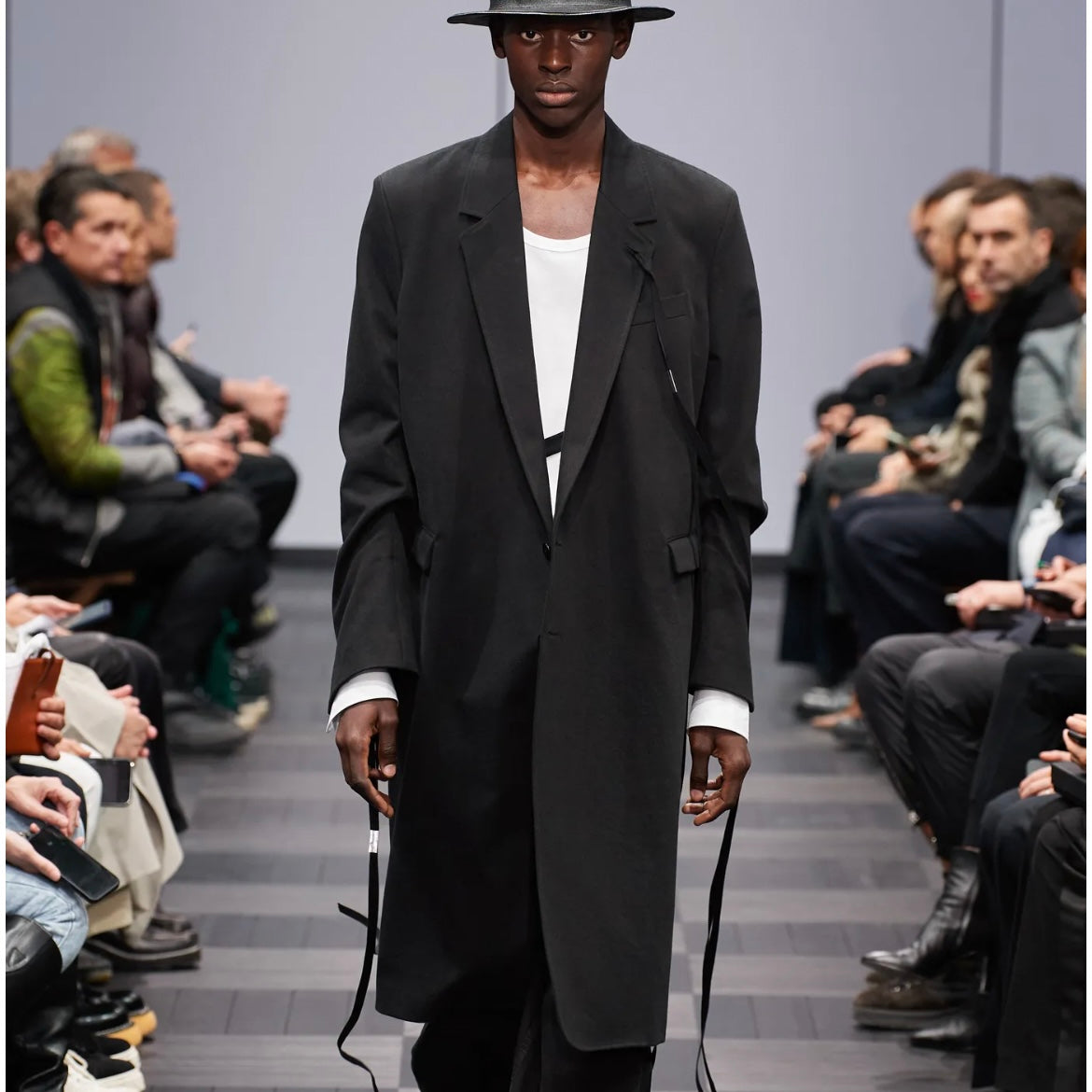 Ann Demeulemeester Viv Slouchy Casmhere Coat - SS22