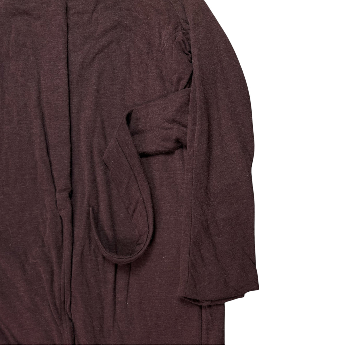 Rick Owens Belt Wrap Sisyphus Blood Coat - AW18