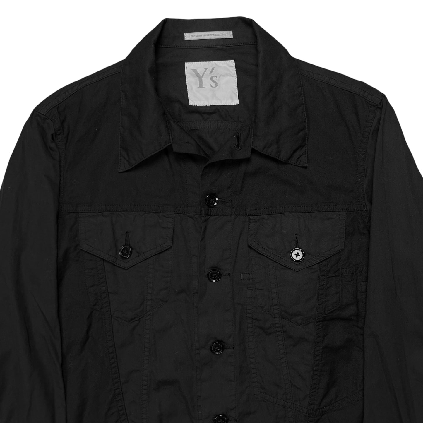 Y‘s by Yohji Yamamoto Reversible Rayon Trucker Jacket - SS09