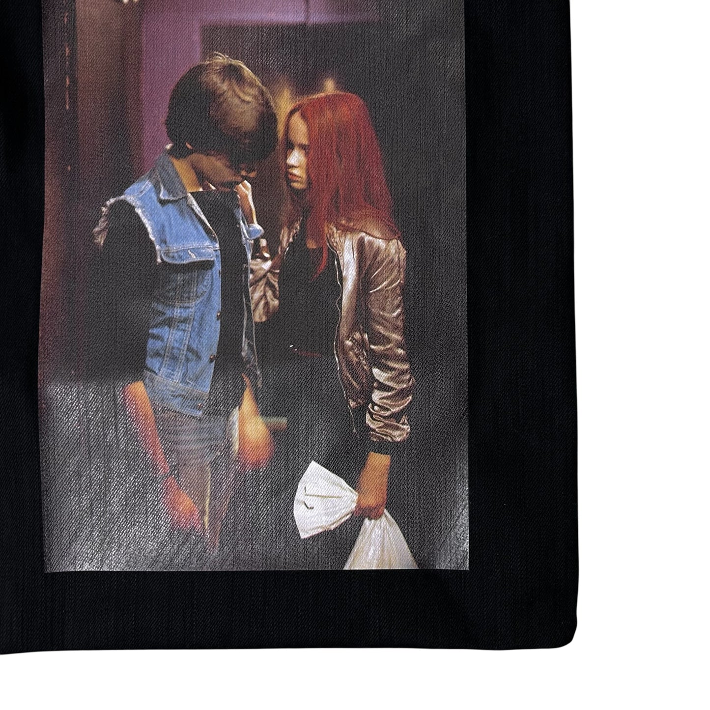 Raf Simons Christiane F Couples Denim Tote Bag - AW18