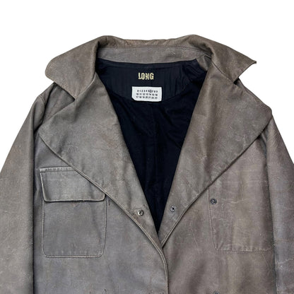 Maison Martin Margiela Leather Work Coat - AW03