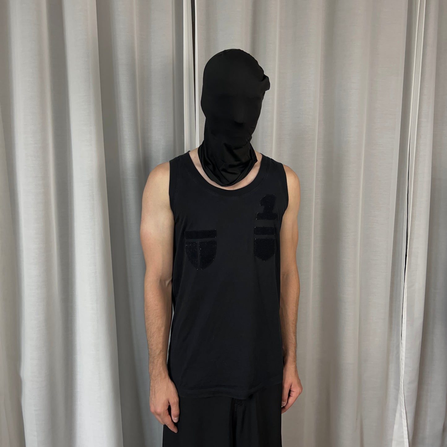 Maison Martin Margiela Velcro Patch Tank Top - SS14