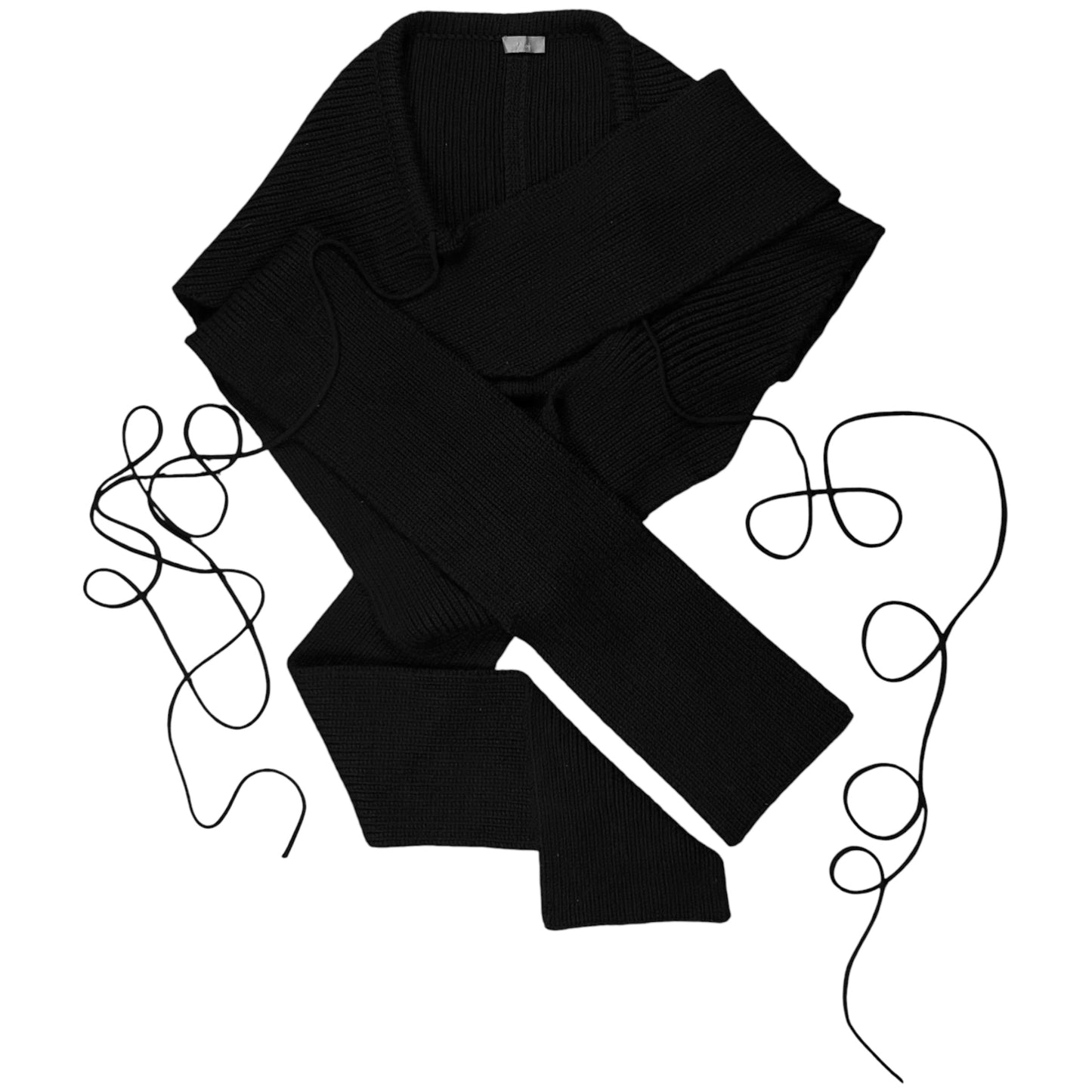Dior Homme Lumiere Du Nord Wrap String Cashmere Scarf - AW08