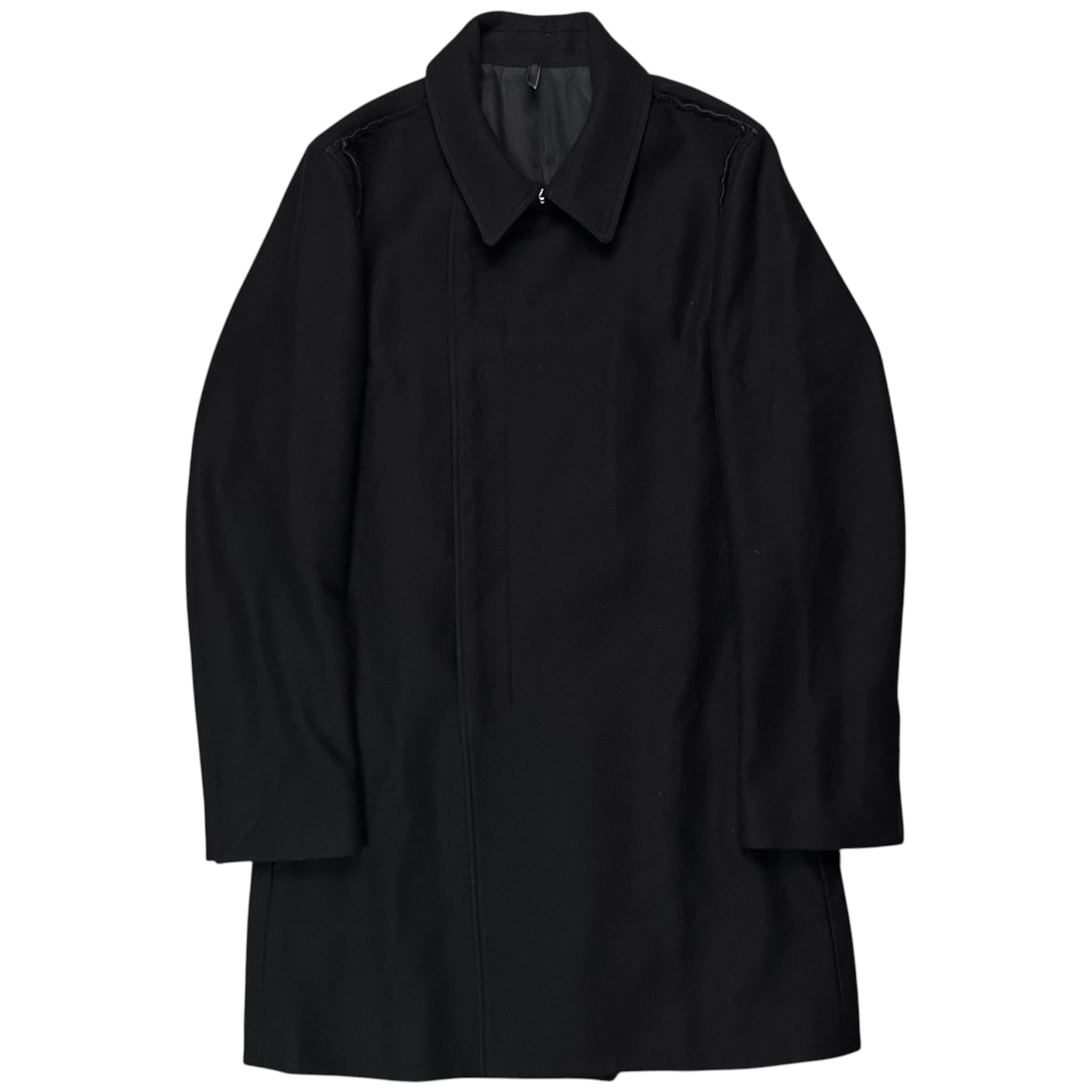 Dior Homme Exposed Seam Wool Coat - AW11 – Vertical Rags