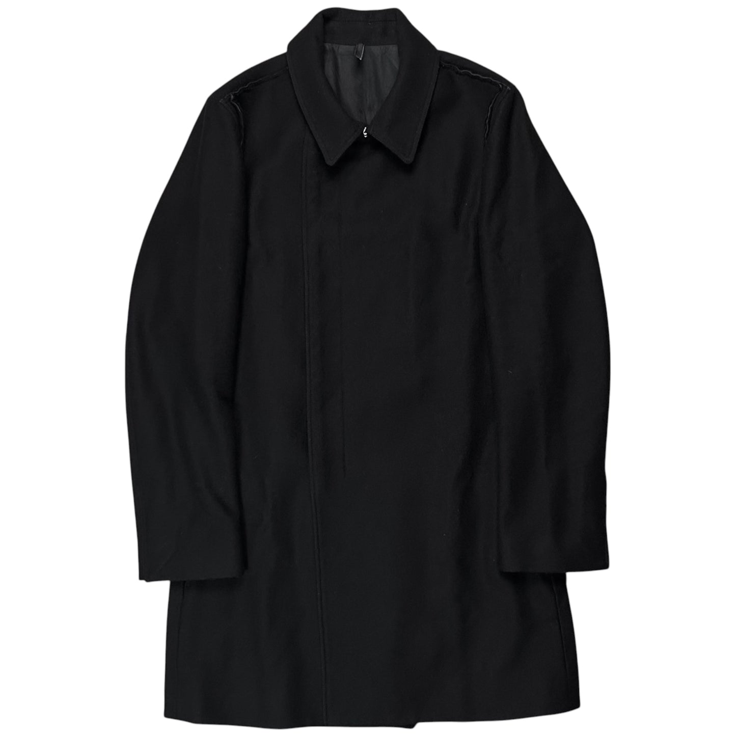 Dior Homme Exposed Seam Wool Coat - AW11