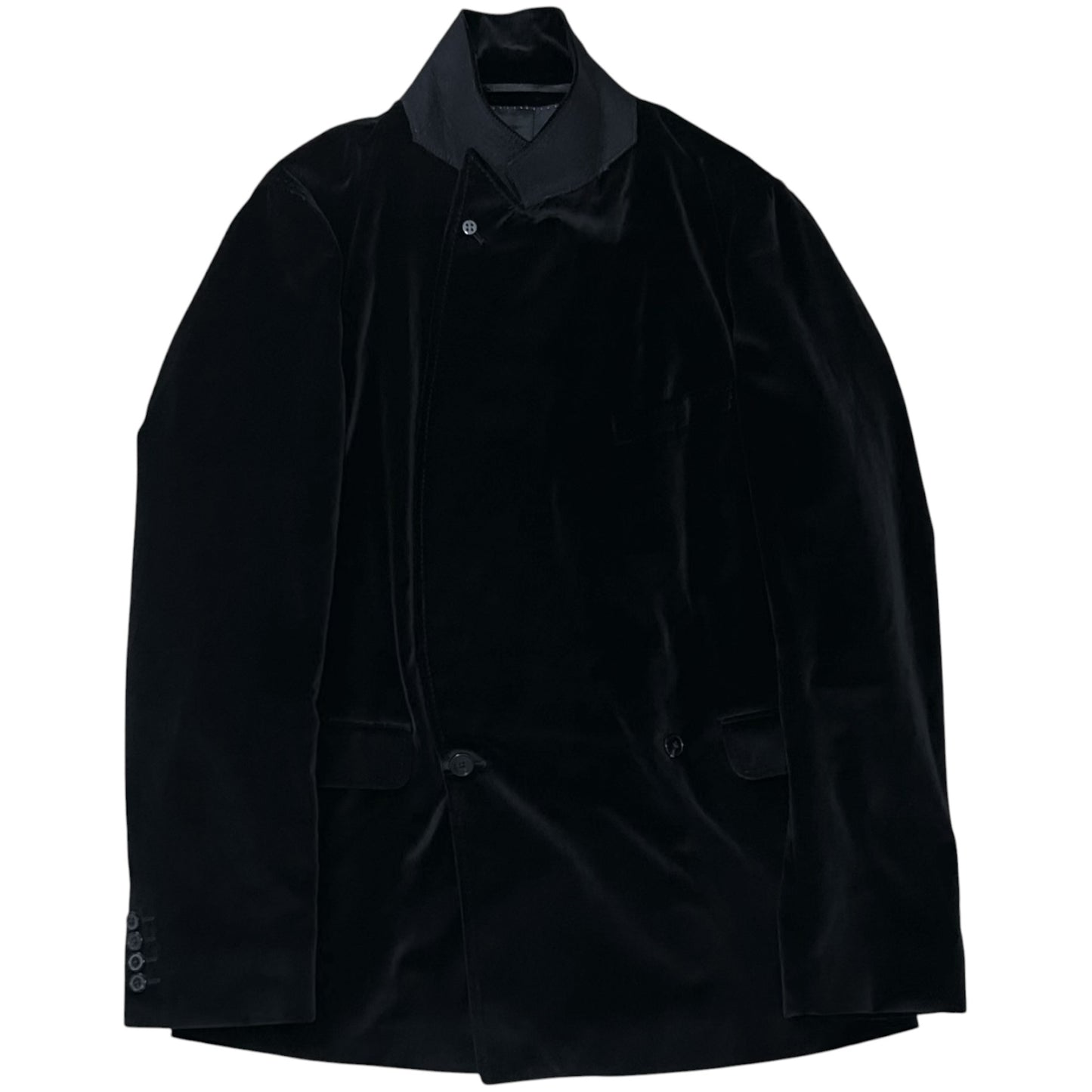 Dries Van Noten Starbust Button Velvet Blazer - AW11