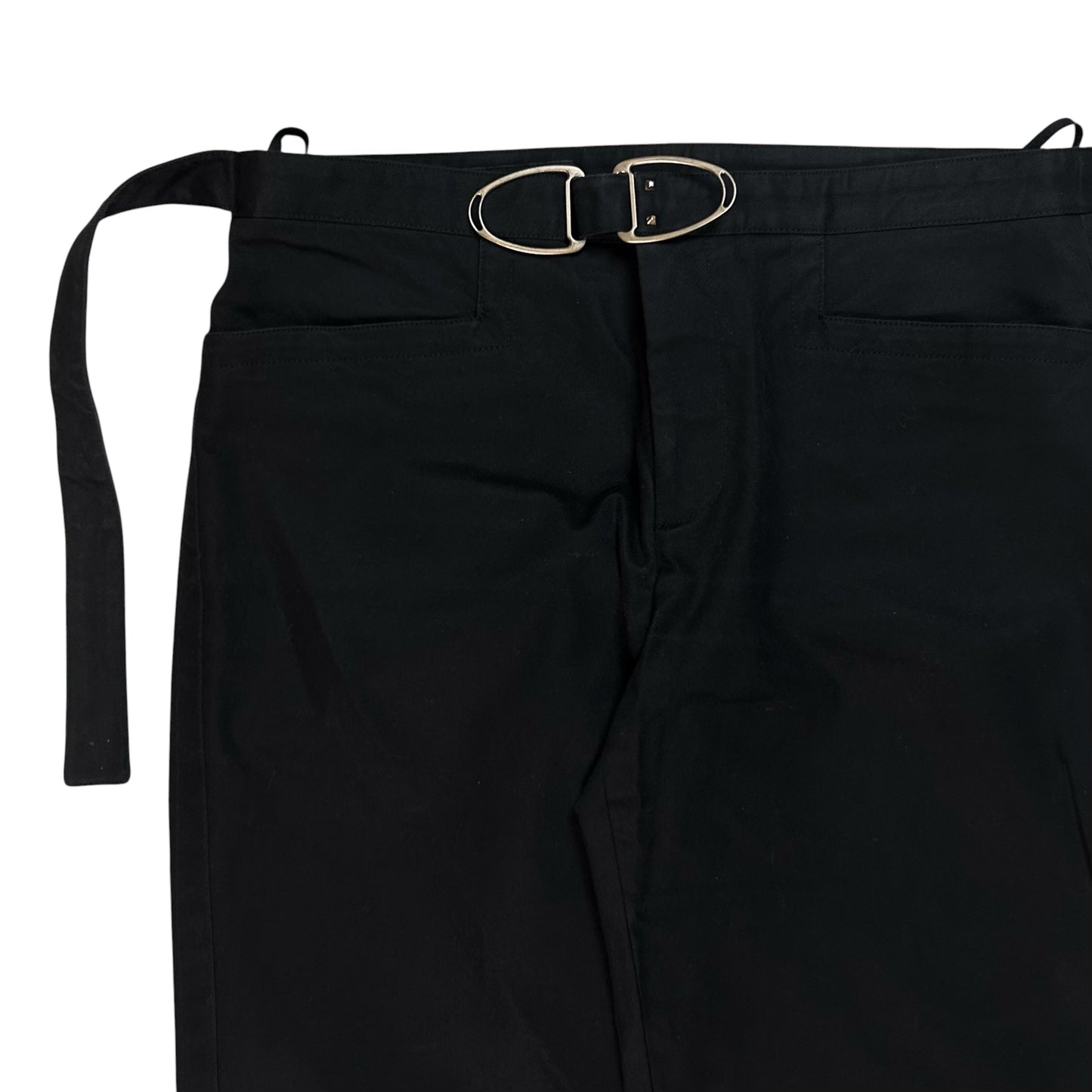 Gucci by Tom Ford Flared D-Buckle Belt Pants - AW03