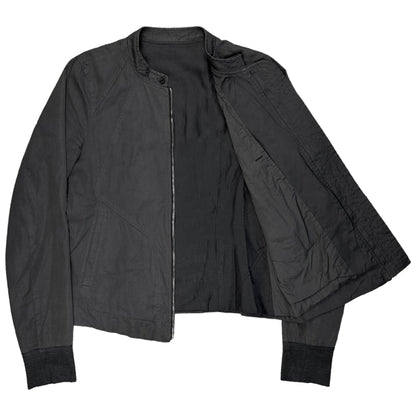 Rick Owens Cropped Bomber Flight Jacket