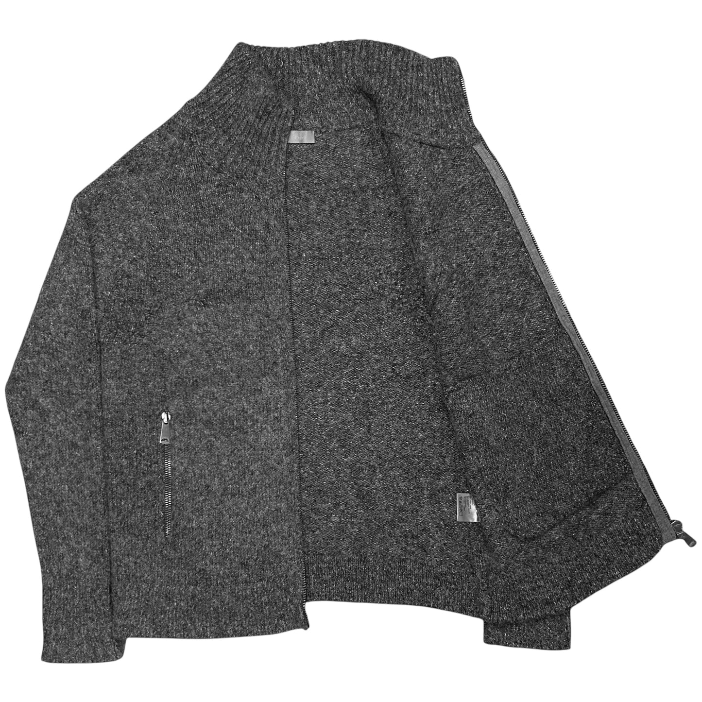 Dior Homme Mutli Zip Mohair Wool Sweater - AW06