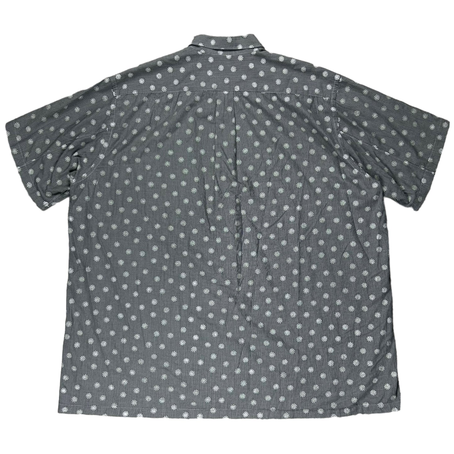 Comme des Garçons Shirt Snowflake Embroidery Bowling Shirt