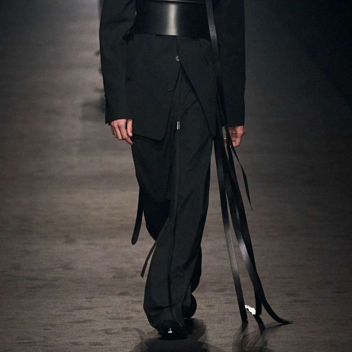 Ann Demeulemeester Maaike Flared Viscsoe Trousers - SS24