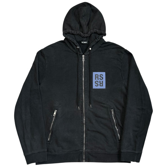 Raf Simons Newspaper RS Zip Hoodie - AW15