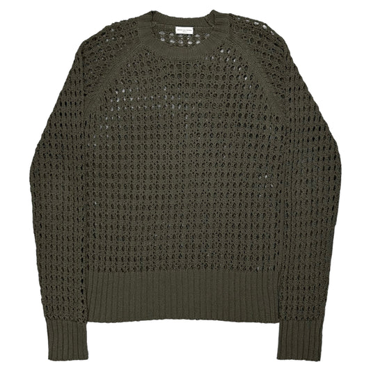 Dries Van Noten Open Fisherman Knit Sweater