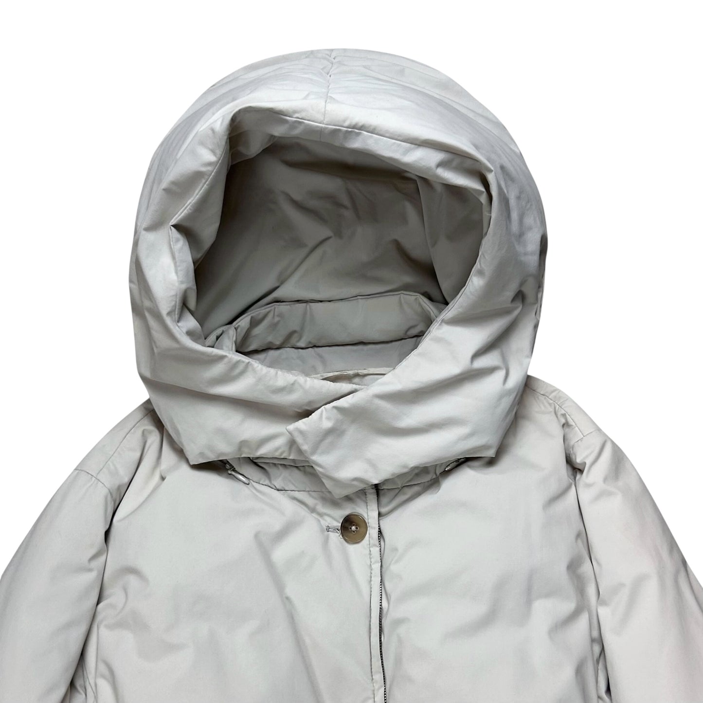 Jil Sander Belted Zip Hood Down Parka - AW10