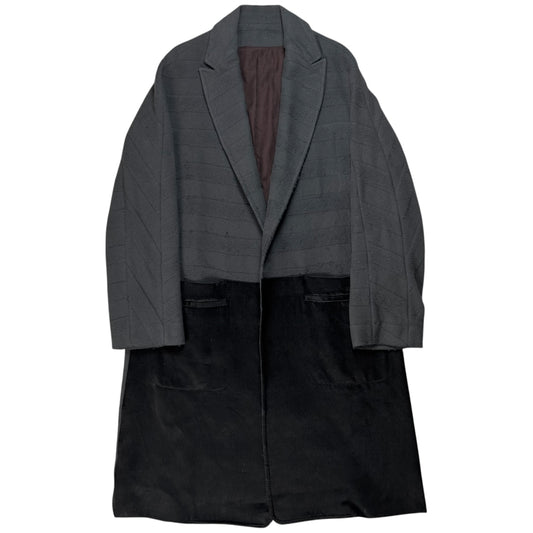 Haider Ackermann Bi-Material Sample Coat - AW18