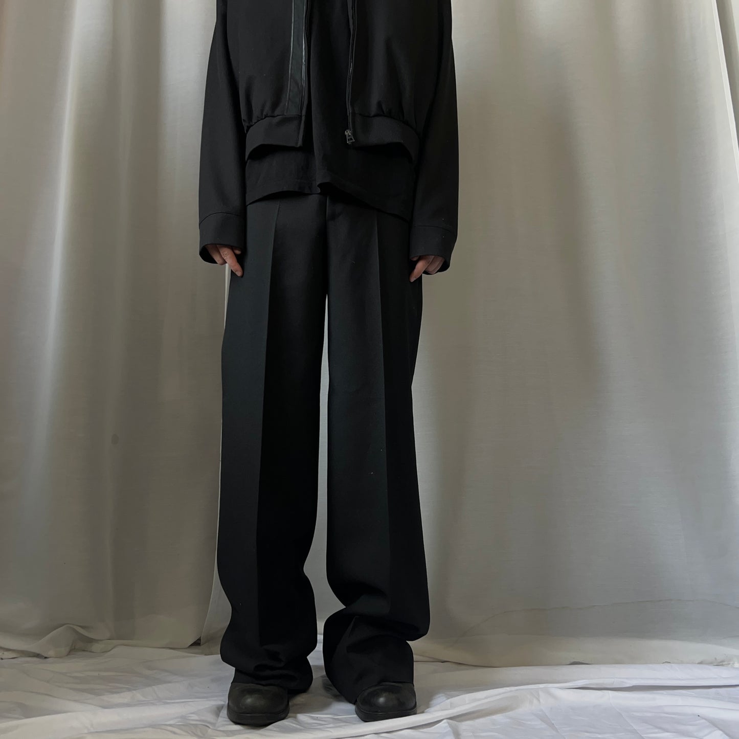 Balenciaga Wide Flap Back Pockets Trousers - SS11