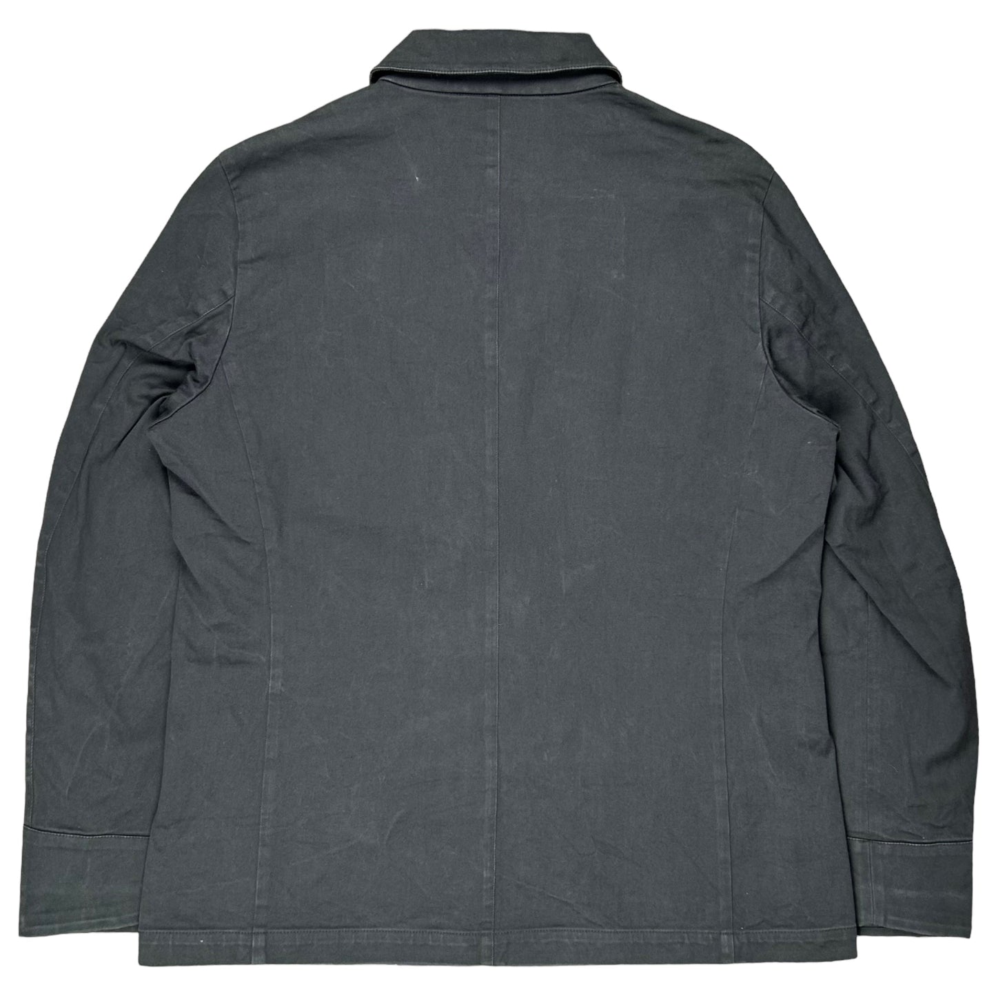 Prada Reinforced Button Twill Work Jacket - SS13