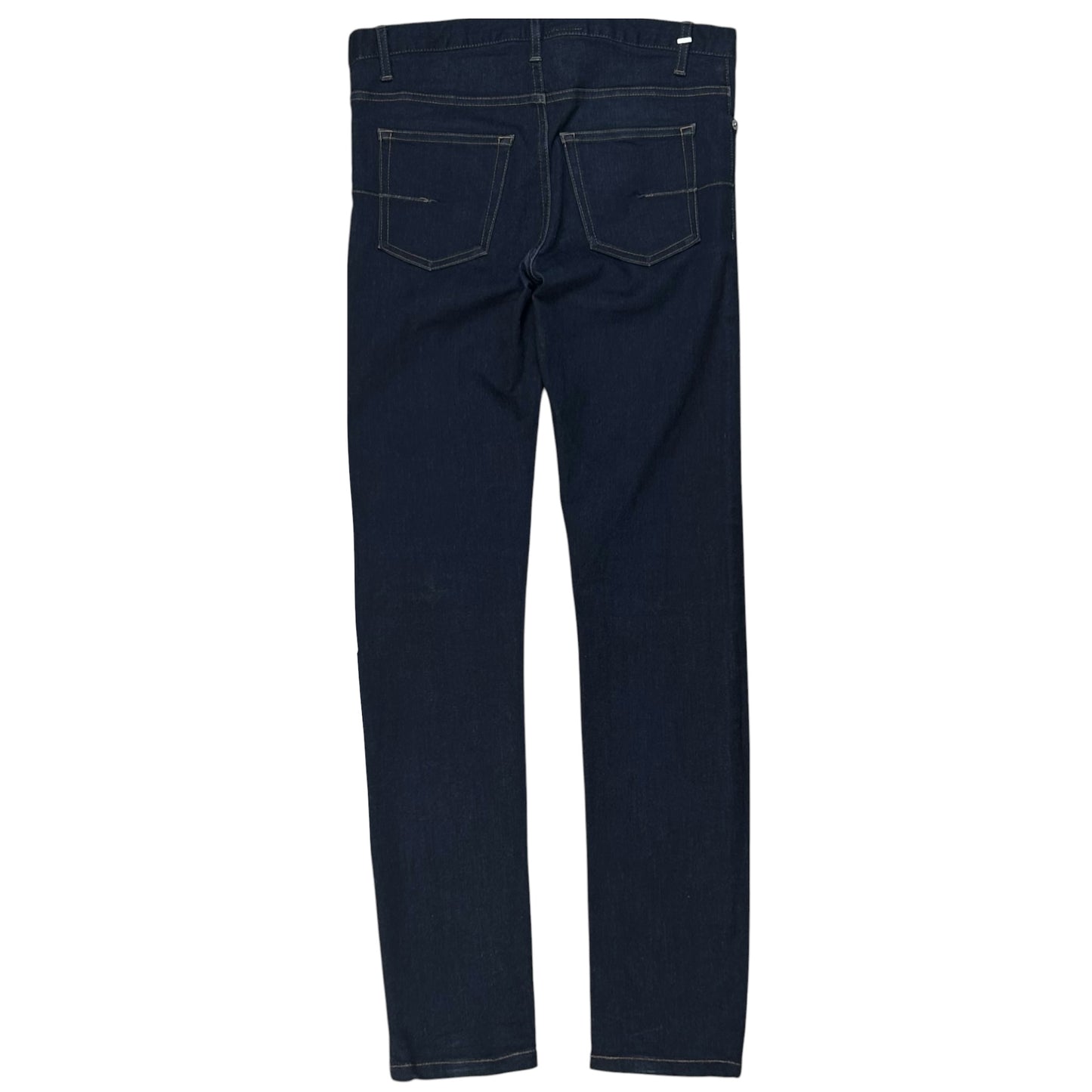 Dior Homme Bee Embroidery Raw Skinny Jeans - 2010s