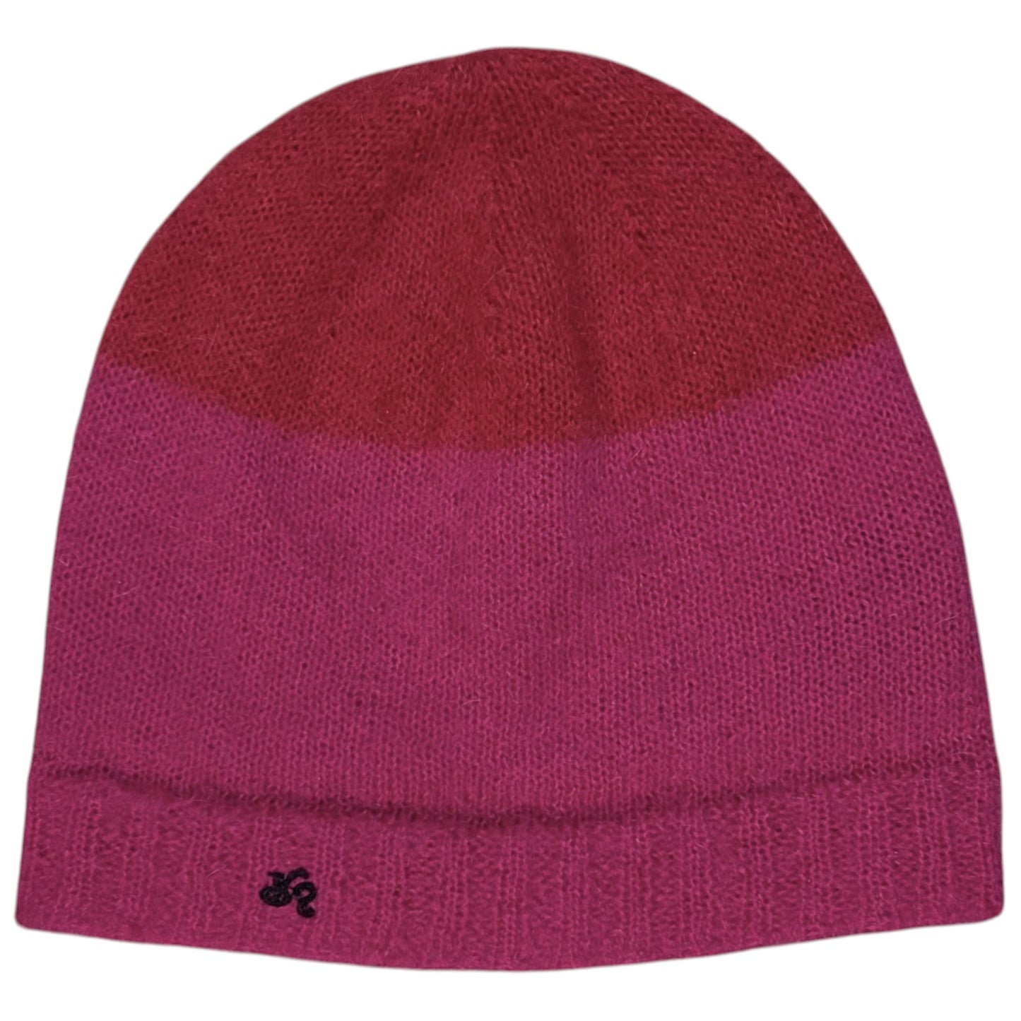 Raf Simons Two Tone Mohair Beanie - AW21