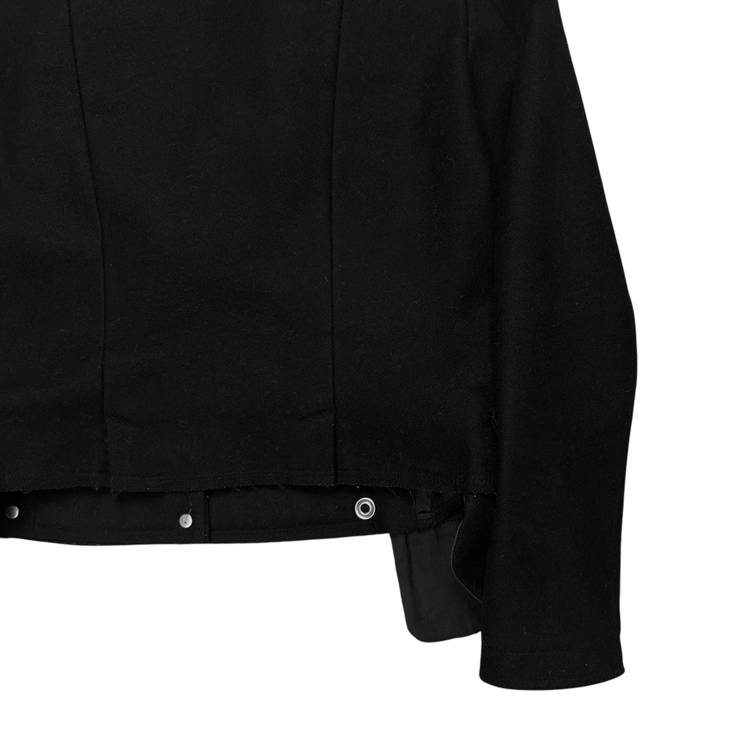 Maison Martin Margiela Deconstructed Ring Snap Wool Jacket - AW06