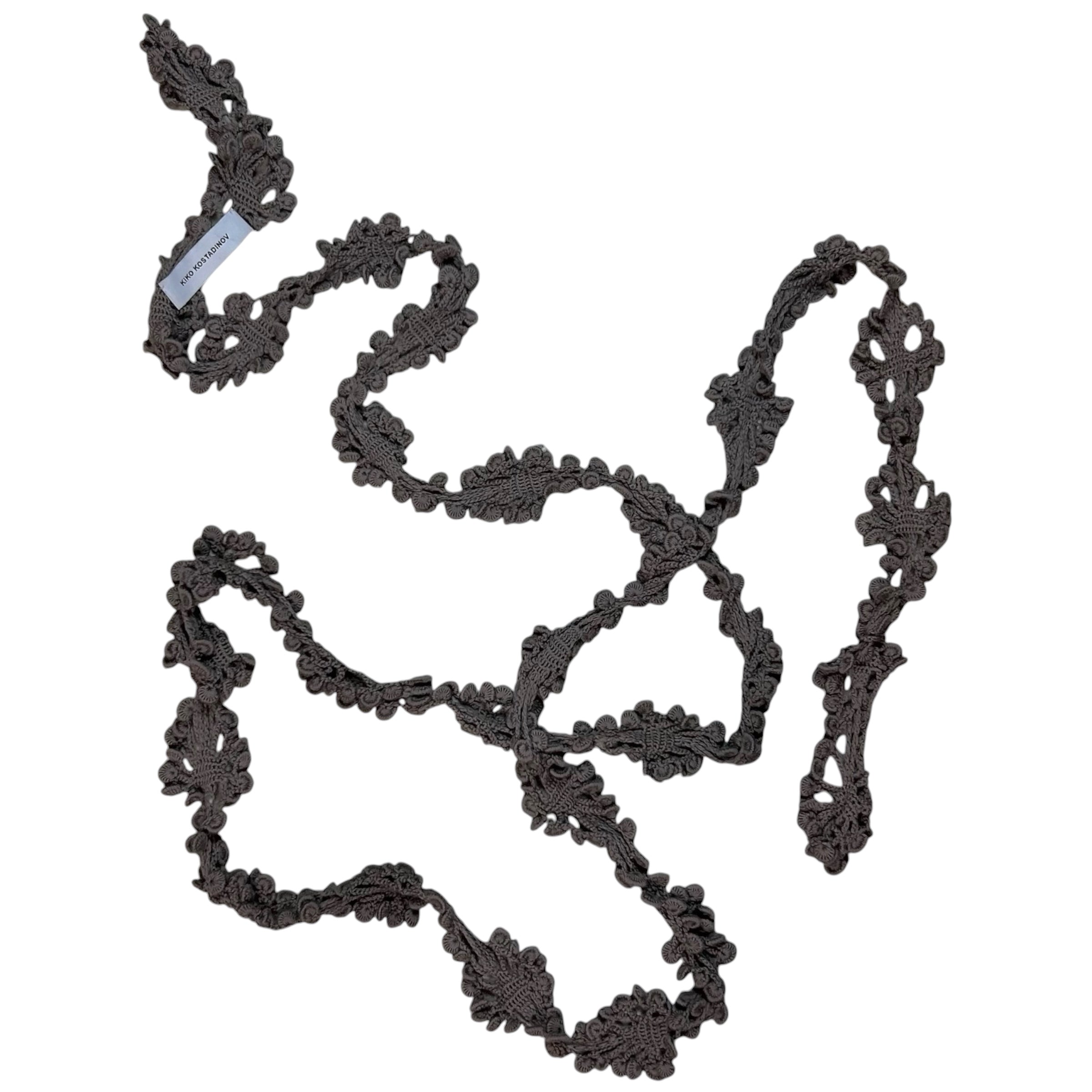 Kiko Kostadinov Cruma Crotchet Scarf - AW22 – Vertical Rags