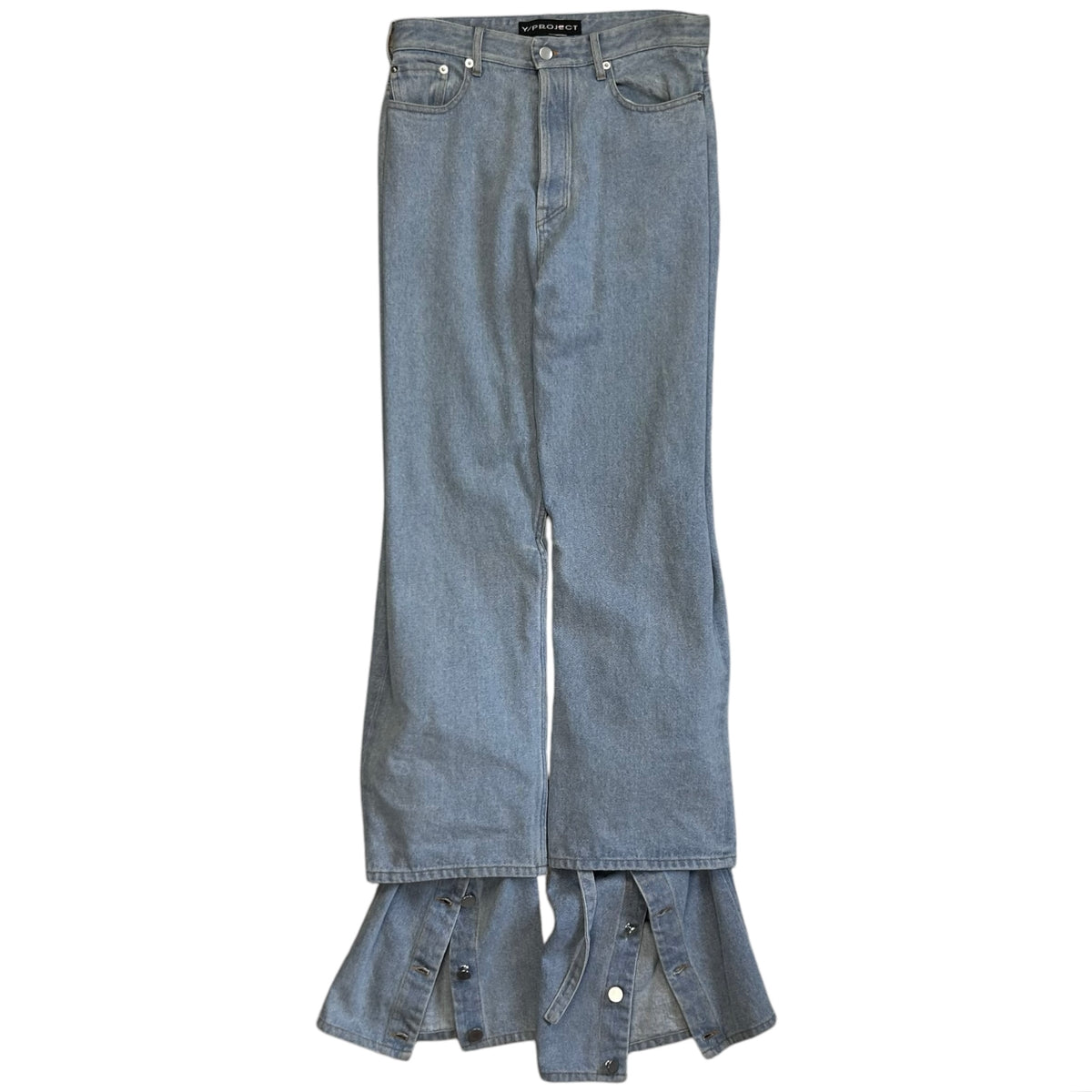 Y/Project Detachable Button Leg Sample Jeans - AW16 – Vertical Rags