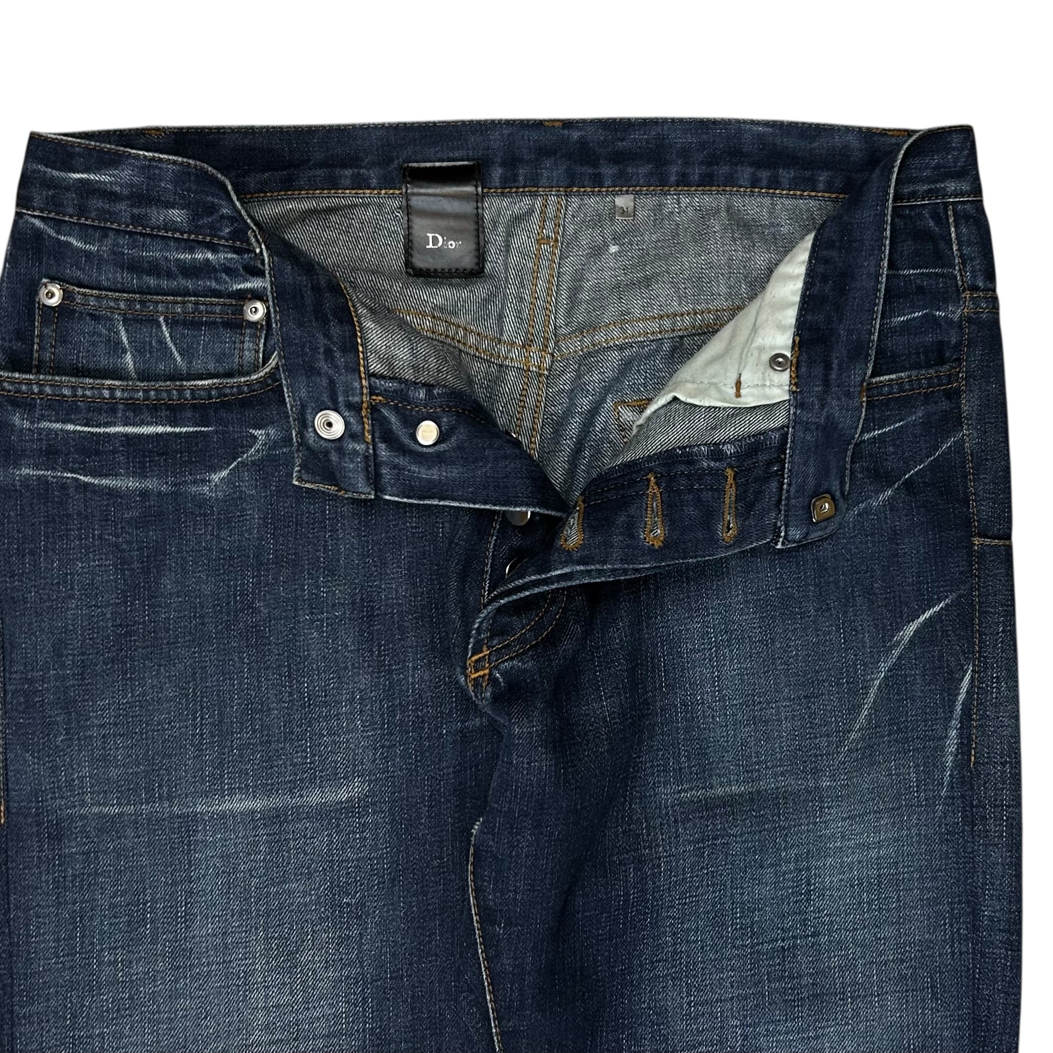 Dior Homme Under My Car Whisker Skinny Jeans - SS07 – Vertical Rags