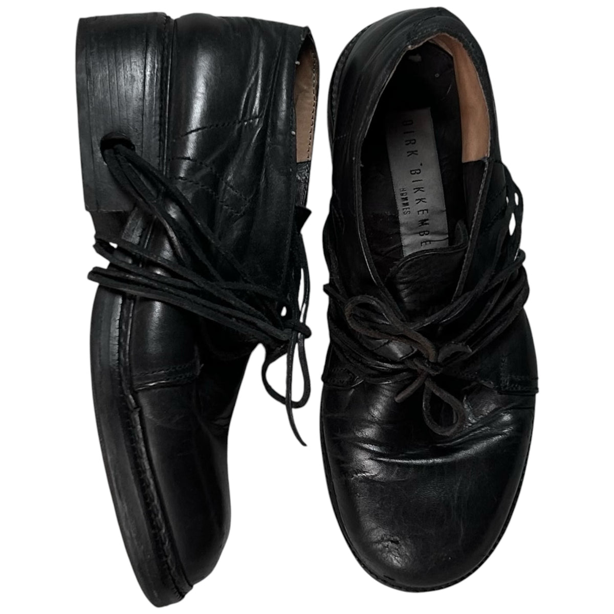 Dirk Bikkembergs Lace Heel Mid Top Derbies - AW96