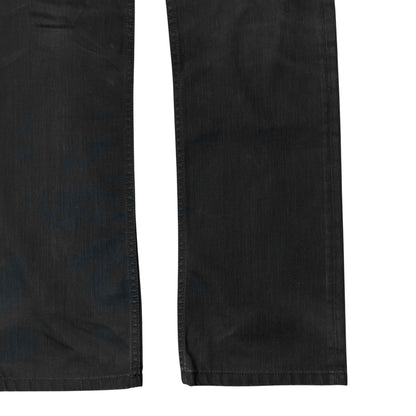 Dirk Bikkembergs Waxed Tape Zip Jeans - AW08