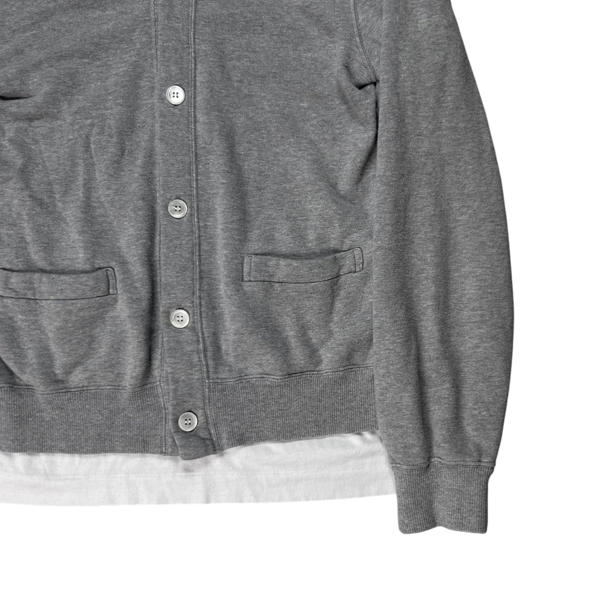 Comme des Garcons Homme Plus Layered Hybrid Cardigan - AW17