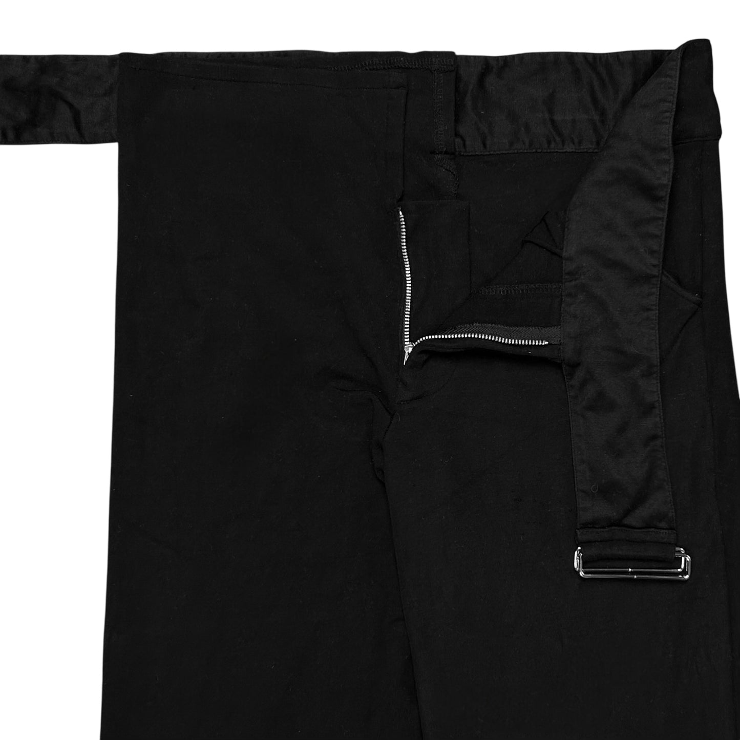 Yohji Yamamoto Side Belted Rayon Trousers - SS04