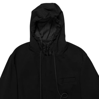 Dirk Bikkembergs Hooded Rayon Blazer