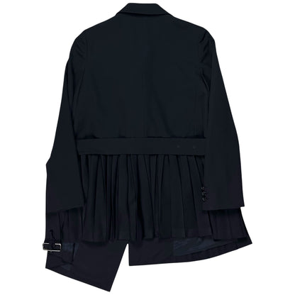 Comme des Garcons Asymmetric Belted Back Pleated Jacket - AW15
