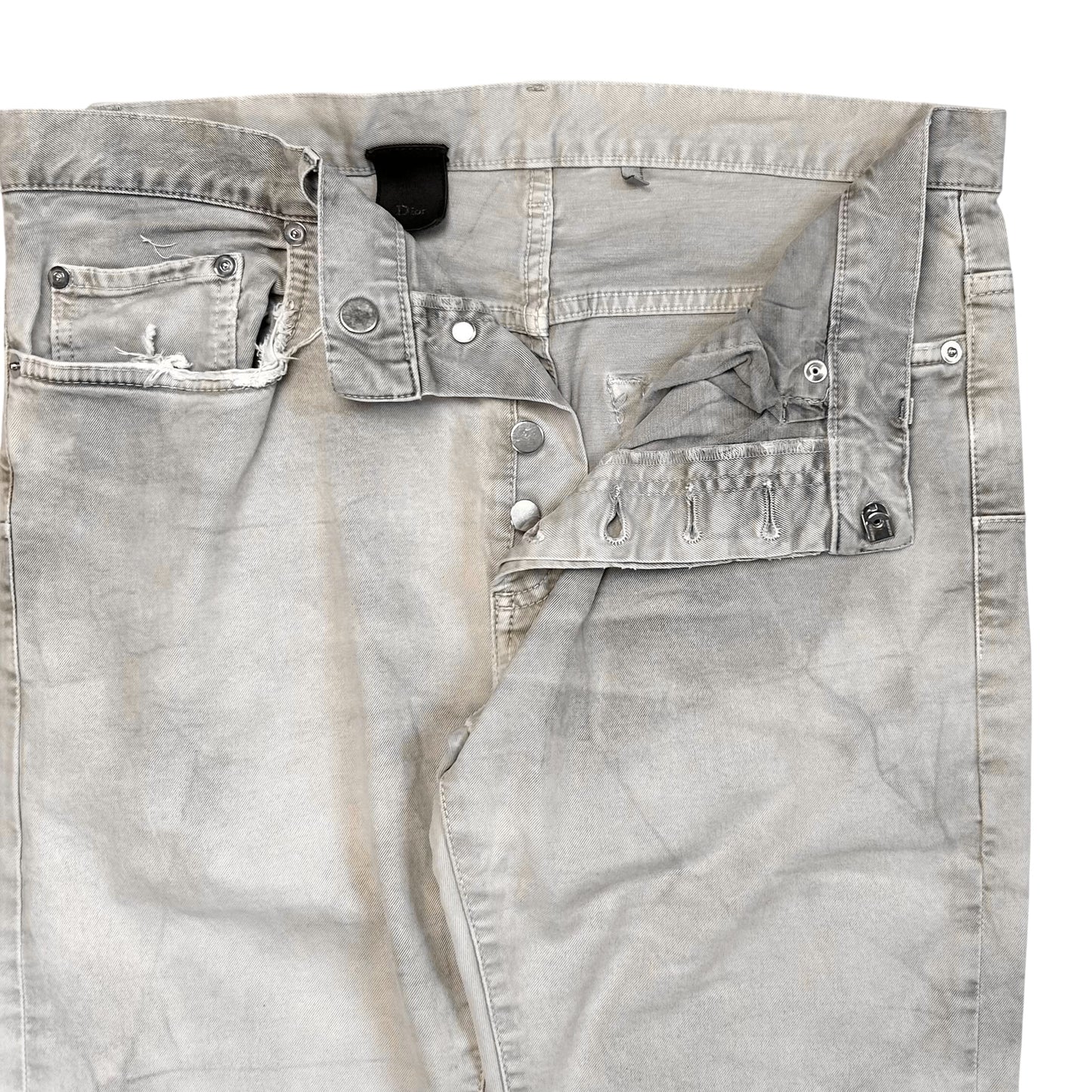 Dior Homme Marble Wash Slim Jeans - SS06