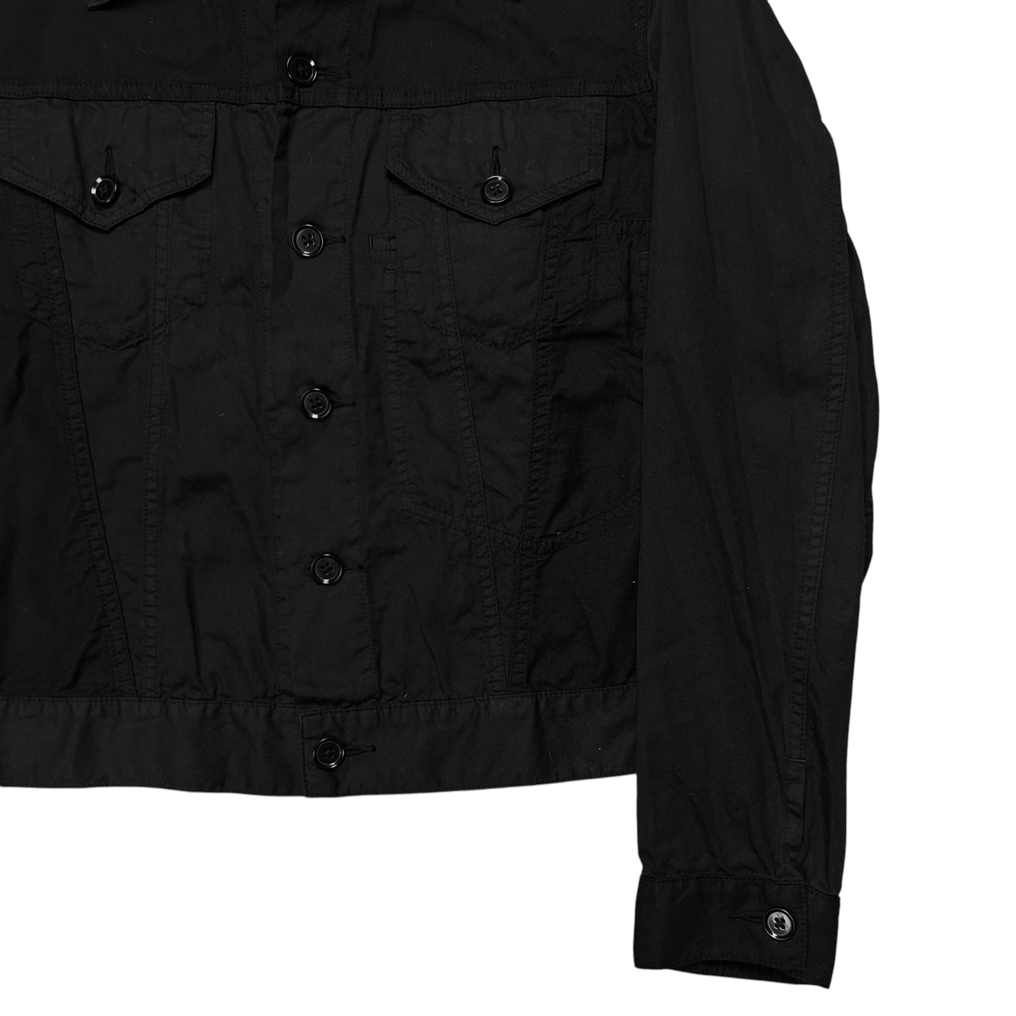 Y‘s by Yohji Yamamoto Reversible Rayon Trucker Jacket - SS09