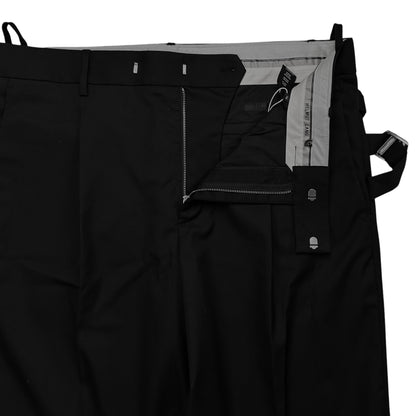 Helmut Lang Bondage Strap Gabardine Shorts - SS24