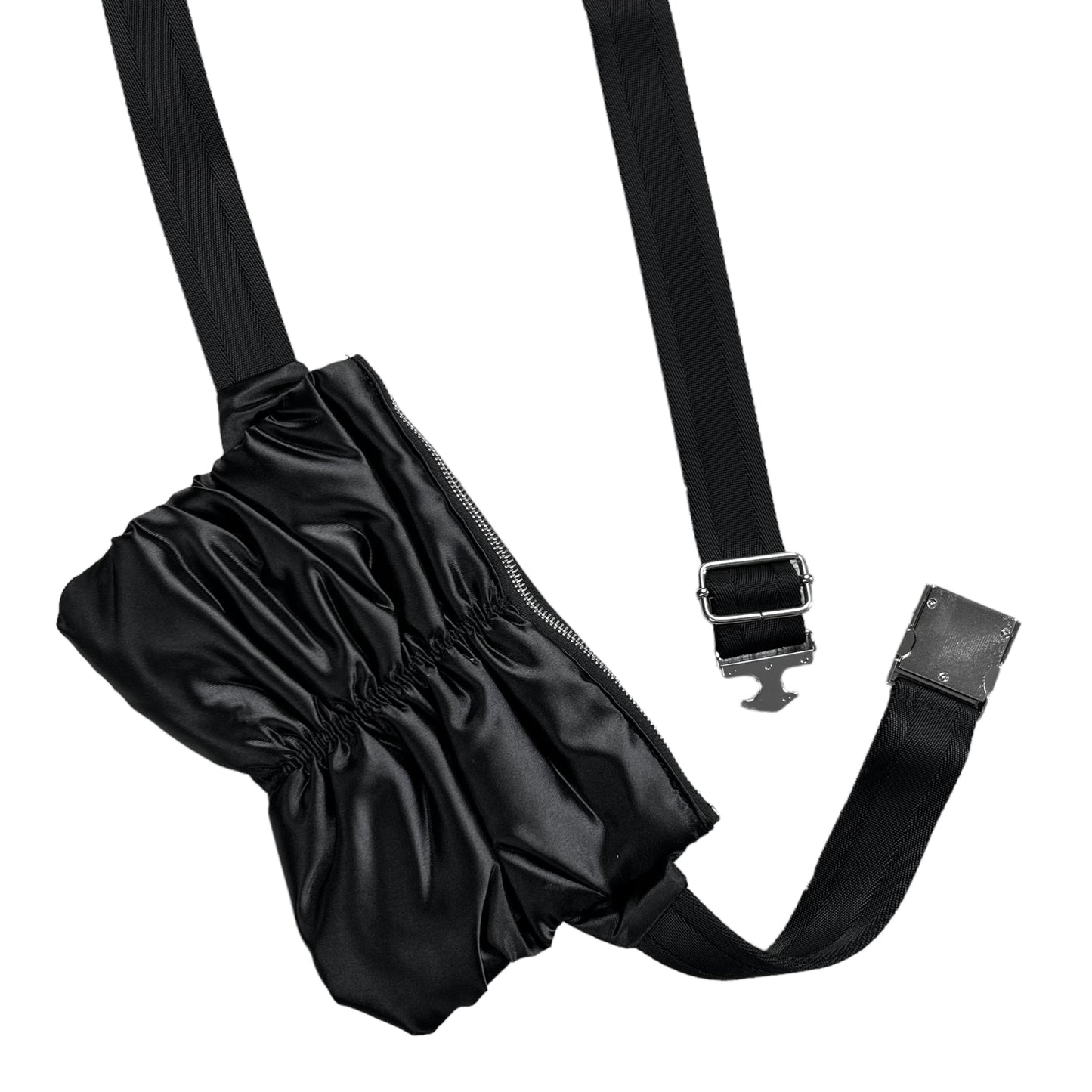 MM6 Maison Margiela Creased Safety Belt Bag - AW19