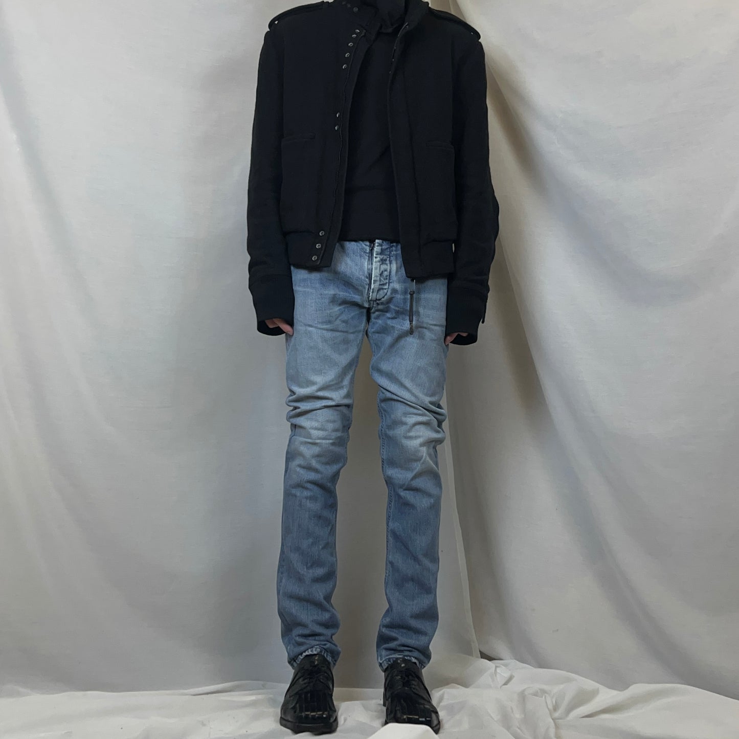 Maison Martin Margiela Washed Pocket Stud Skinny Jeans - SS06