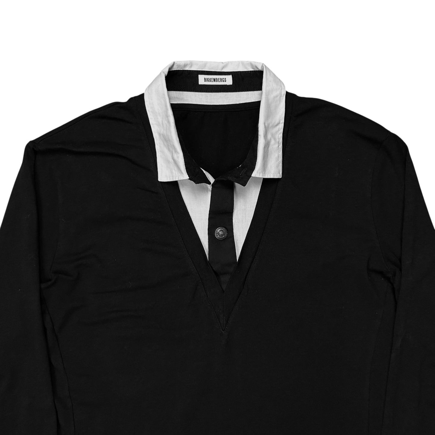 Dirk Bikkembergs Hybrid Button Up Tie Sweater