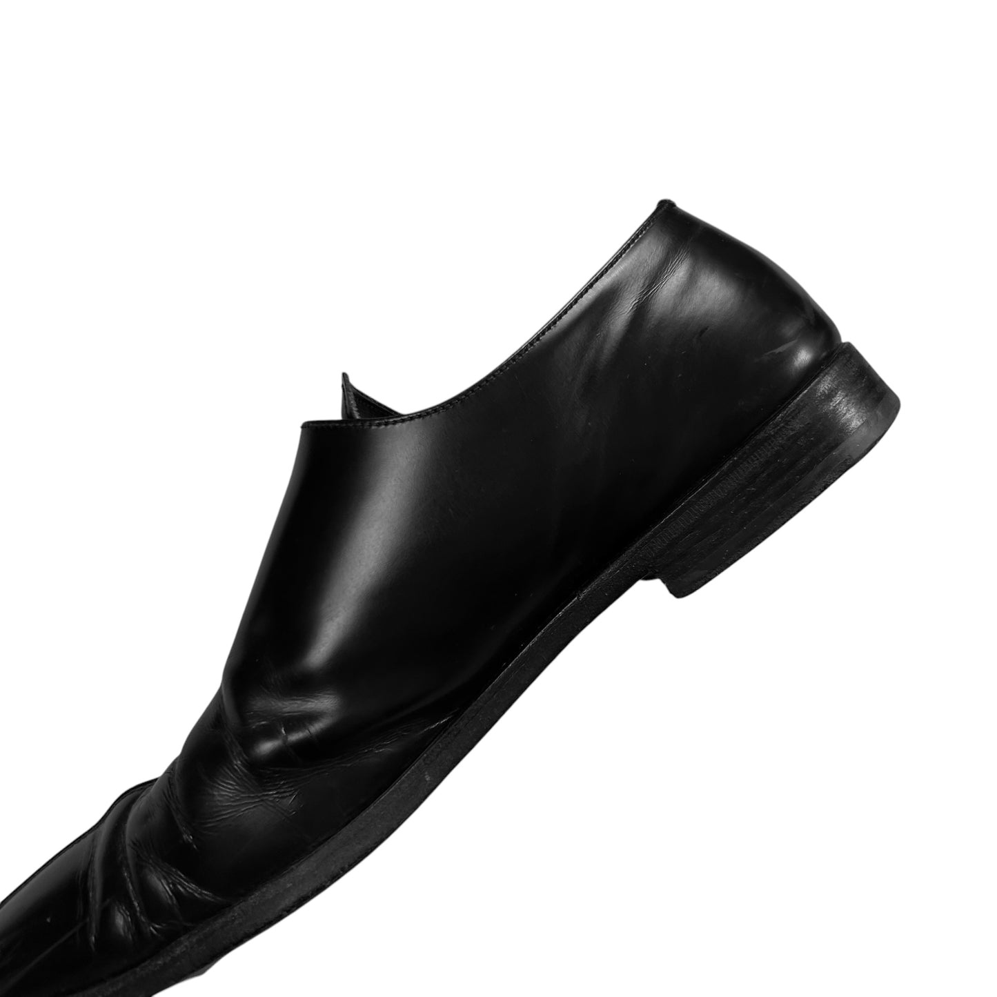 Prada Double Monk Strap Apron Seam Derbies