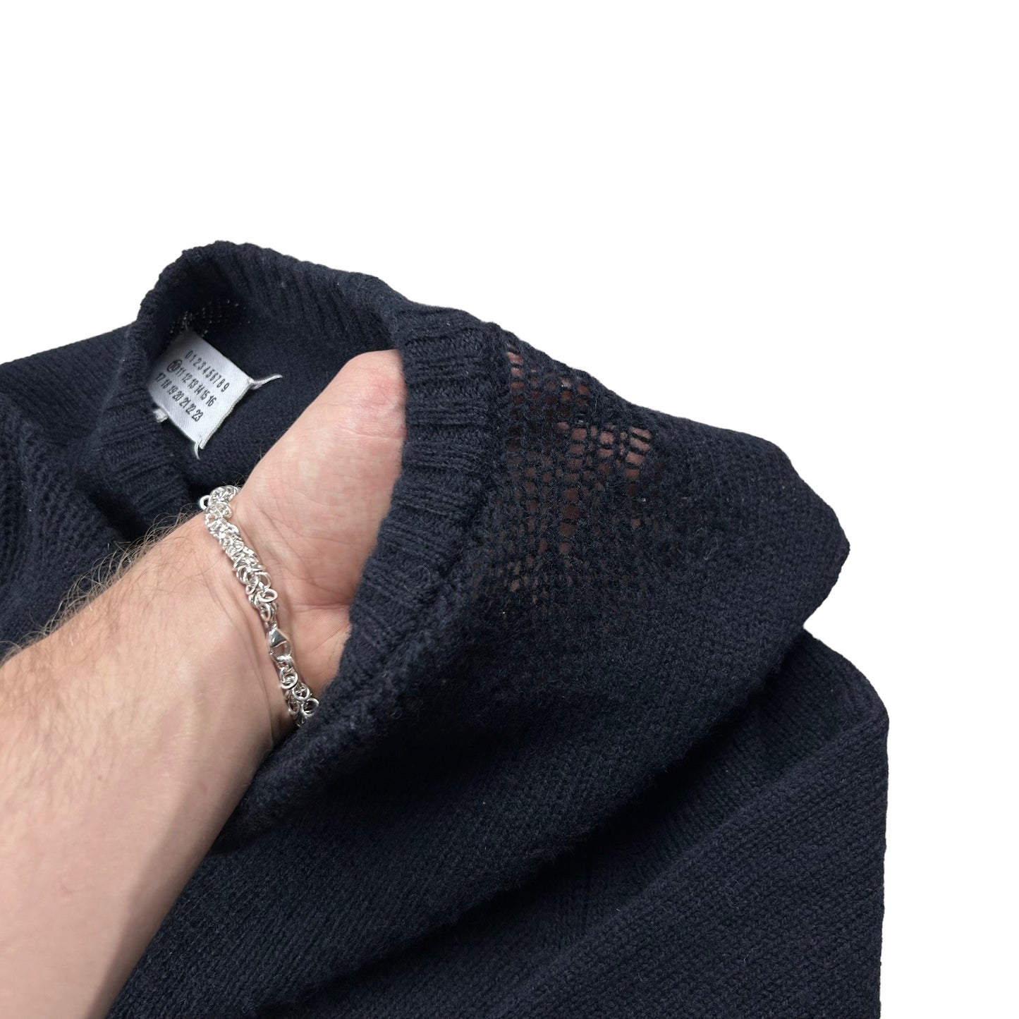 Maison Margiela Spider Web Knit Sweater - AW17