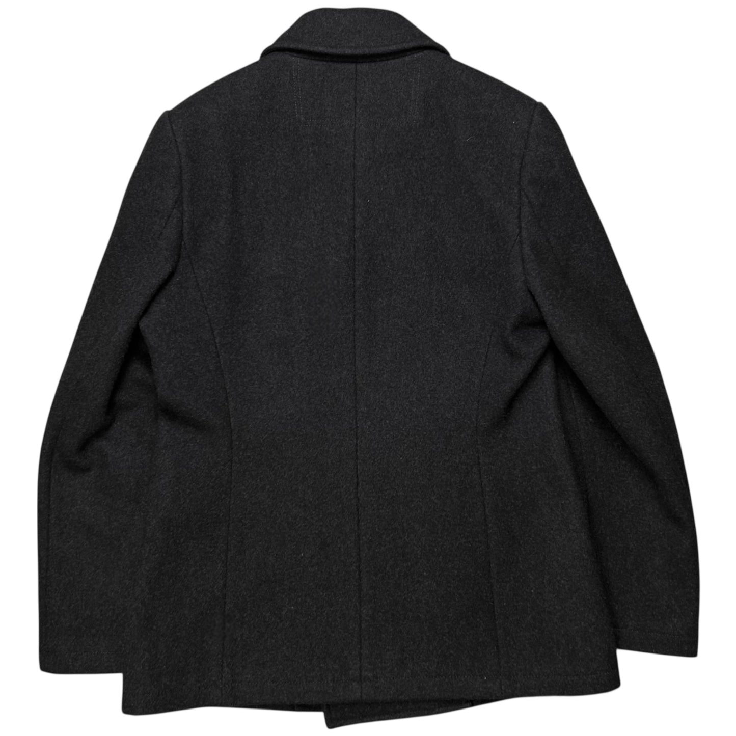 Dirk Bikkembergs Peak Lapel Caban Wool Jacket