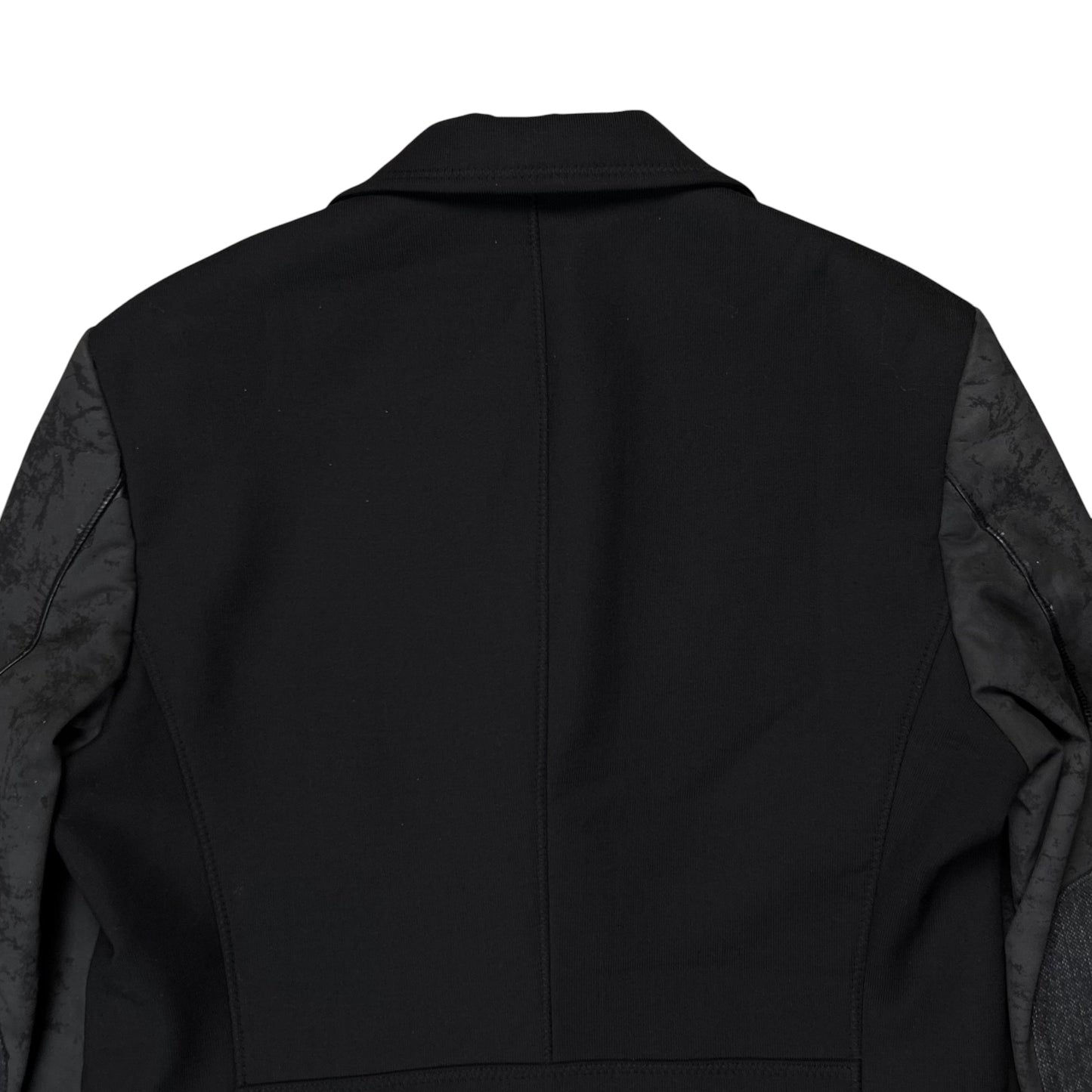 Junya Watanabe Man Comme des Garcons Blistered Leather Sleeve Blazer - AW16