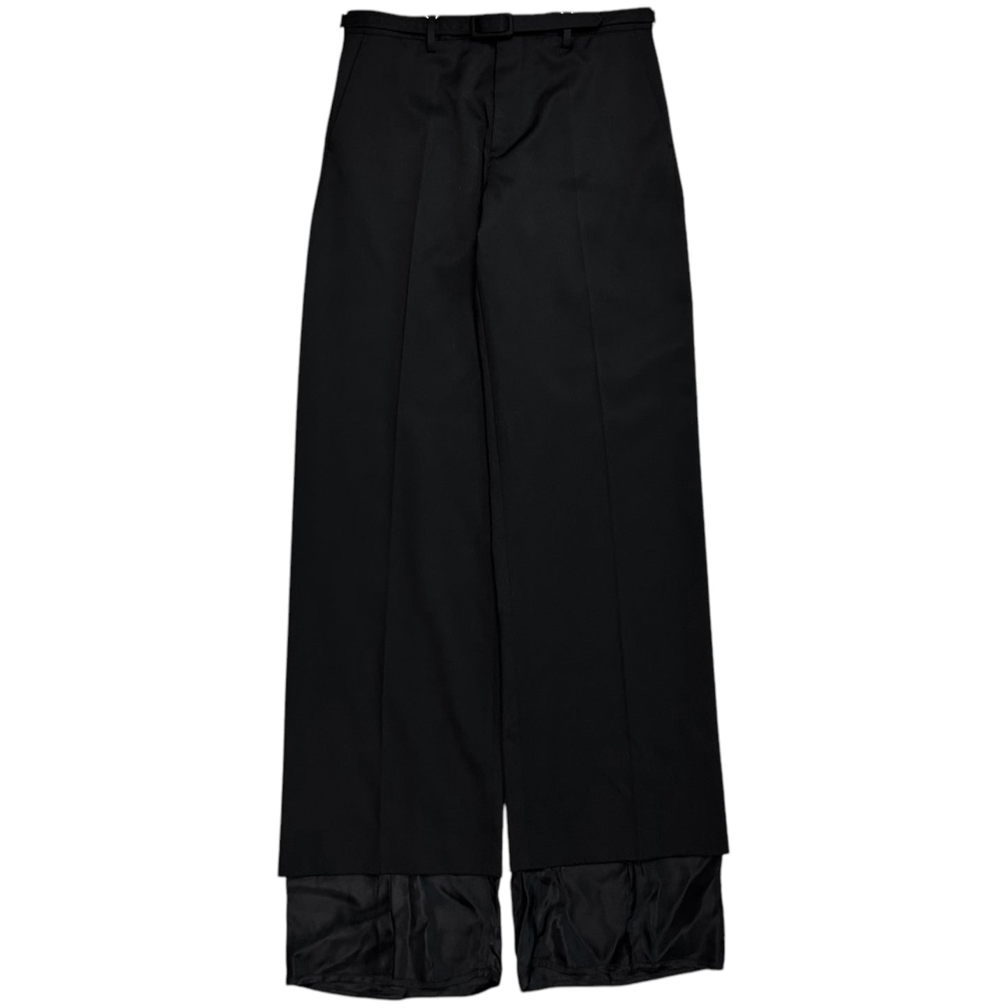 MM6 Maison Margiela Belted Extended Layer Trousers - AW23